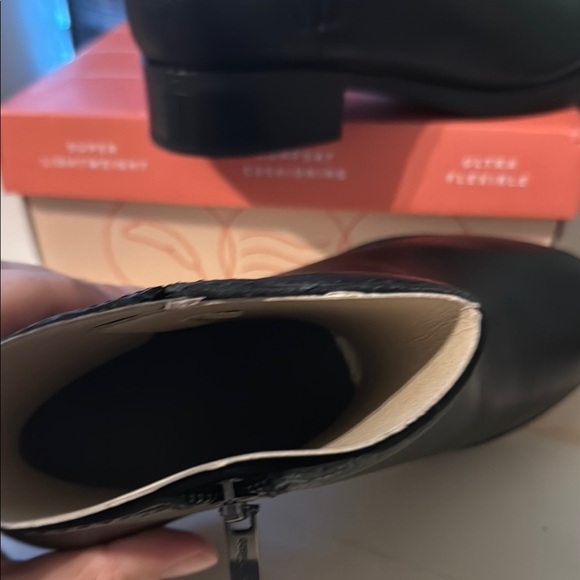 Easy spirit Black Ankle Boots 8m - Picture 2 of 4